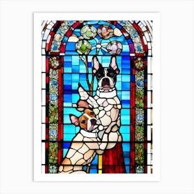 Stained Glass Window 1 Art Print