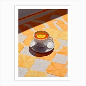 Ginger Tea Art Print