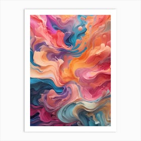 Abstract Painting    Print    Art Print