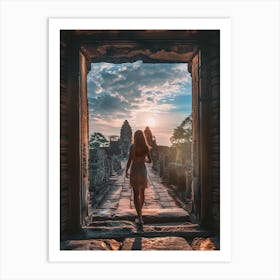 Angkor Temple Art Print