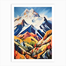 Mount Washington Usa 7 Mountain Painting Art Print