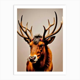 Deer picture Art Print