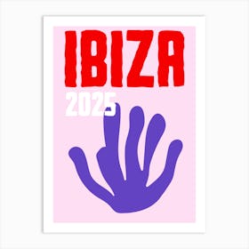 Ibiza 2025 Art Print