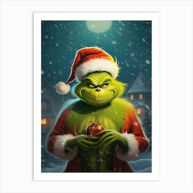 How The Grinch Stole Christmas 11 Art Print