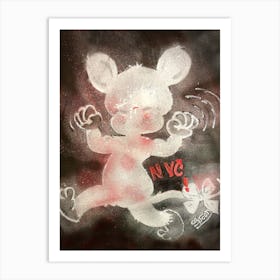 nyc Mouse Art Print