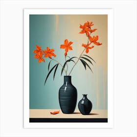 Flowers In A Vase 15 Art Print