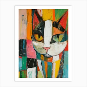 Cat Illustration 3 Art Print