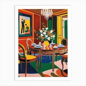 Dining Room Art Print