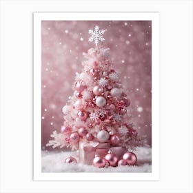 Xmaspink Art Print