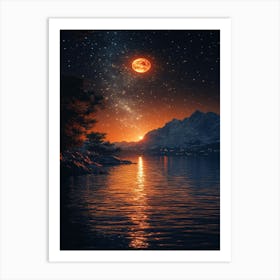 Starry Night 123 Art Print