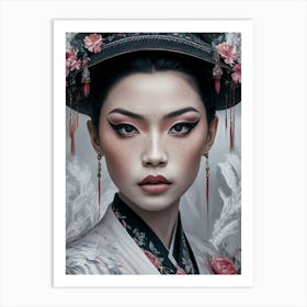 Asian Beauty 11 Art Print