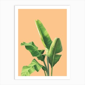 Banana Leaves 36 Art Print