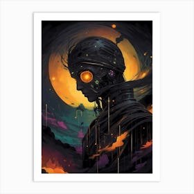 Cyborg Art Print