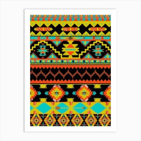 Navaho Pattern Art Print