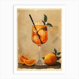 Tequila Cocktail 15 Art Print