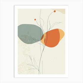 Abstract Flower 46 Art Print