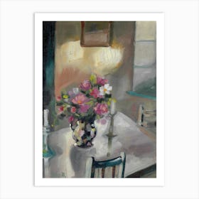 Afternoon Light In The Scullery Art Print