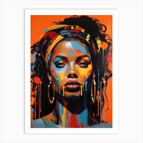 African Woman 17 Art Print