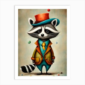 Raccoon Art Print