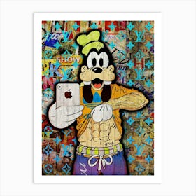 Goofy Art Print