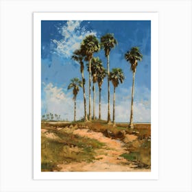 Palm Trees 14 Art Print