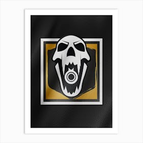 Blackbeard Rainbow Six Art Print