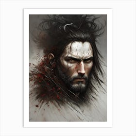 Samurai Warrior 11 Art Print