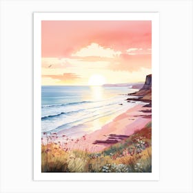 Mkelly341 Watercolor Painting Of Rhossili Bay Swansea Wales L Ffa937ae 01d5 41a0 96b6 3798413165af Art Print