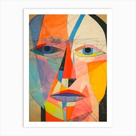 The Face Art Print