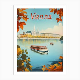 Aihrgdesign A Mid Century Modern Travel Poster For Vienna Sho Ef863ef9 Ce84 4818 9e07 E2db06fed5c7 0 Art Print