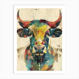 Bull Canvas Print Art Print