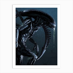 Alien Xenomorph I Art Print