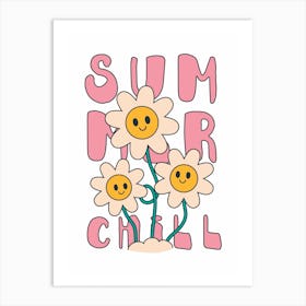 Summer Chill Art Print