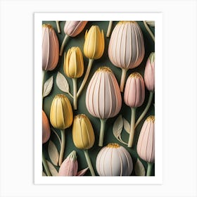 Flower Buds Art Print