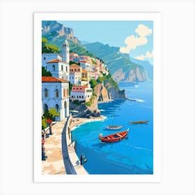 Positano, Italy 1 Art Print