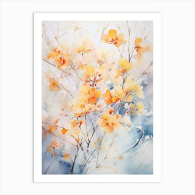 Yellow Flowers Art Print