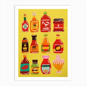 Hot Sauce 2 Art Print