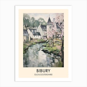 Bibury (Gloucestershire) Painting 7 Travel Poster Art Print