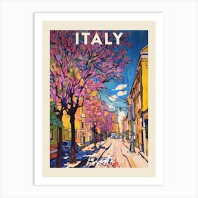 Trieste Italy 3 Fauvist Painting Travel Poster Art Print