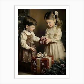 Christmas Gift Art Print