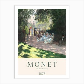 Monet'S Garden Art Print