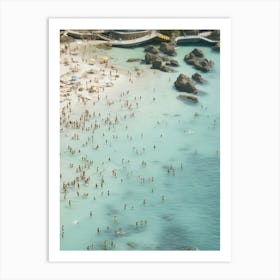 Full Beach Aerial Photo Poster