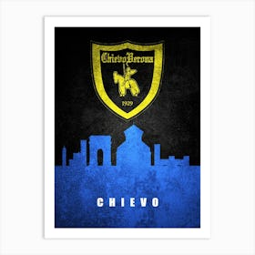 Chievo Verona Art Print