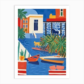 'Riverside' 1 Art Print