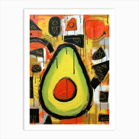 Avocado paradise Art Print