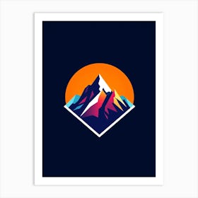 Alpine Illustration No Poster