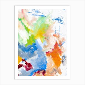 Hand created Abstract Painting Art Print