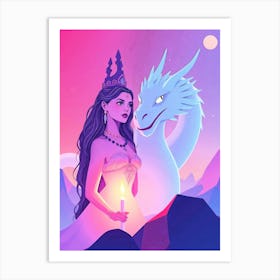 Mystical Fantasy Illustration 88 Art Print