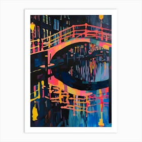 Amsterdam Bridge 2 Art Print