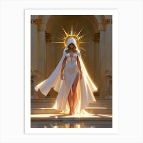 Angel Of Light Art Print